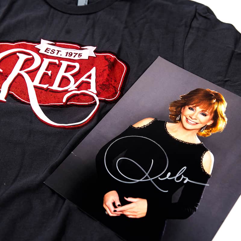 Reba McEntire T-Shirt & Autographed Photograph from Reba McEntire image 1