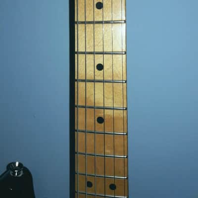 1994 Fender Stratocaster MIM 'Squier Series' Black Logo image 5