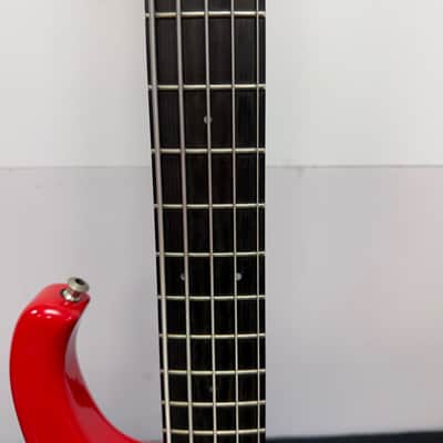Vintage Modulus Quantum V 5-String Active Electric Bass Guitar Carbon Fiber Neck with Original Case 1989 image 7