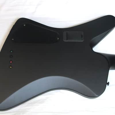 DEAN John Entwistle HYBRID Pro 4-string BASS guitar Black Satin - EMG Pups - B image 6