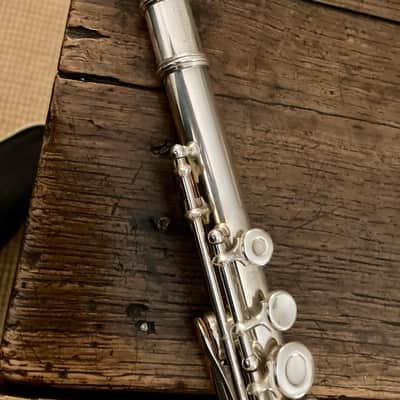 Armstrong Eb flute, RARE "Soprano Flute" silver image 8