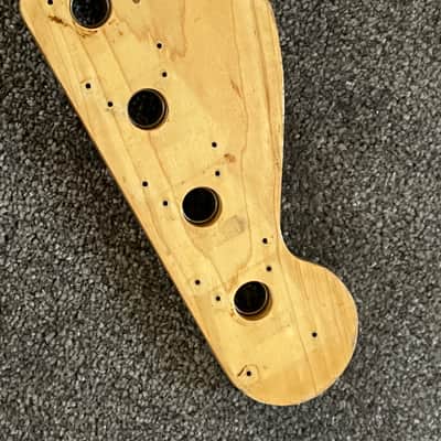 1974 1975 Fender Precision bass neck fretless image 7