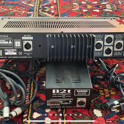 Avalon AD2044 Dual Mono / Stereo Optical Compressor 2010s - Silver image 2