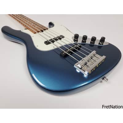 Sadowsky MetroLine SML21VJ5 Dark Lake Placid Blue 5-String Jazz Bass J-Bass VTC 9.44 Pounds #0559-20 image 7