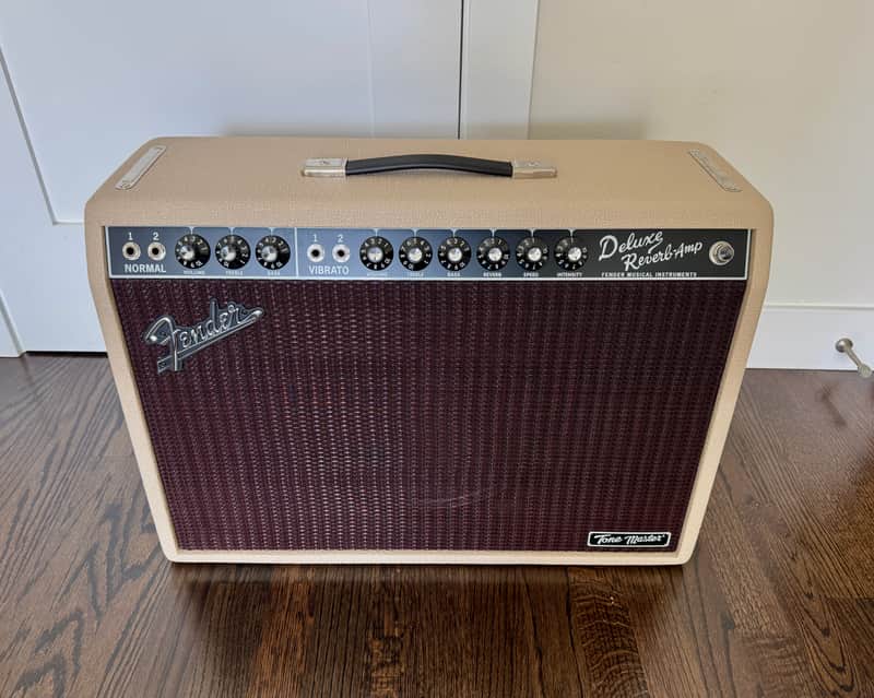 Fender Tone Master Deluxe Reverb 2-Channel 22-Watt 1x12" Digital Guitar Combo 2020 - Present - Blonde