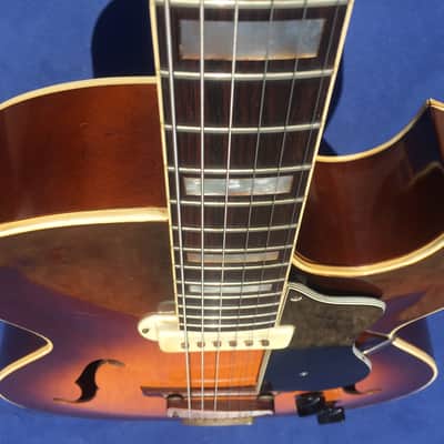 Guild Capri CE100 1956 Cherry Sunburst image 4