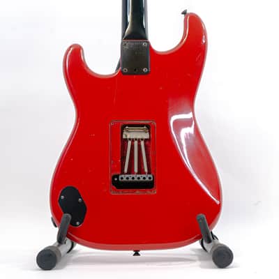 1985 Fender HH Contemporary Stratocaster Torino Red w/ System One 1 Locking Trem, TBX Tone Control, Padded Gigbag image 14