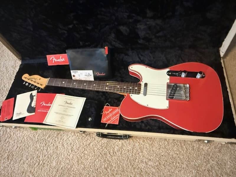 Fender American Original '60s Telecaster with Rosewood Fretboard 2018 - 2021 - Fiesta Red