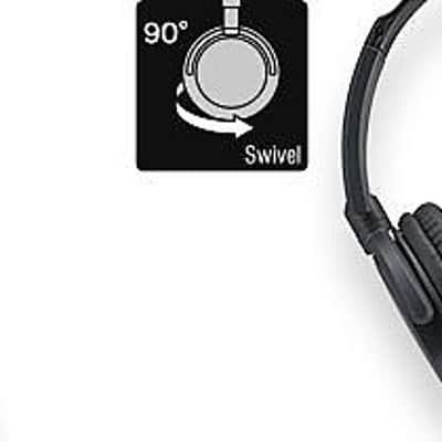 Yamaha HPH-100B Dynamic Closed-Back Headphones image 5