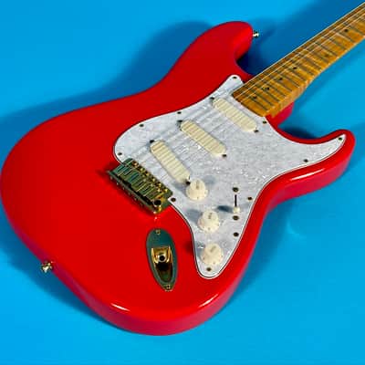 Fender Custom build partscaster 2012 - Fiesta Red image 3