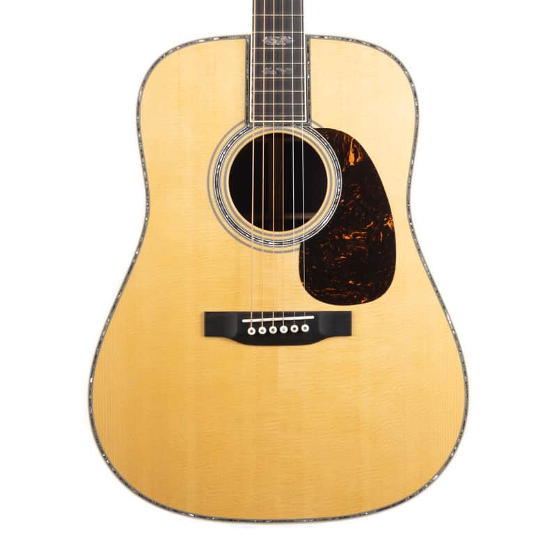 Martin D-45 Standard Series Acoustic Guitar - Natural image 1