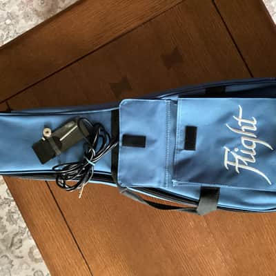 Flight Pathfinder Tenor Electric Ukulele - Transparent Black with Bag image 12