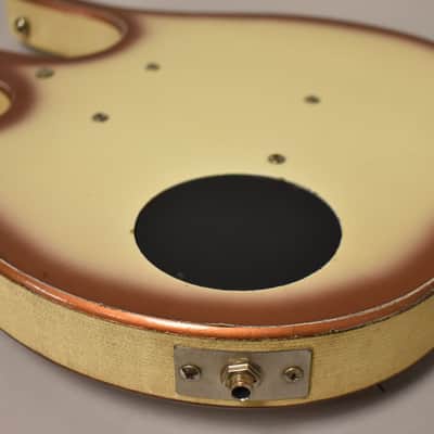 c. 1958 Danelectro Longhorn Baritone Copper Burst w/HSC image 13