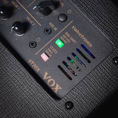 NEW! VOX Valvetronix VT20X Classic Blue 1X8 20W Combo Amp with Effects image 6