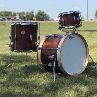 JB Drum Co. 18/13/10 Custom Maple Bop 3pc Kit image 1