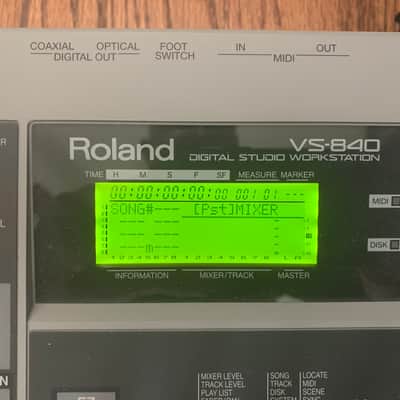 Roland VS-840 Digital Studio Workstation 1990s - Gray image 2
