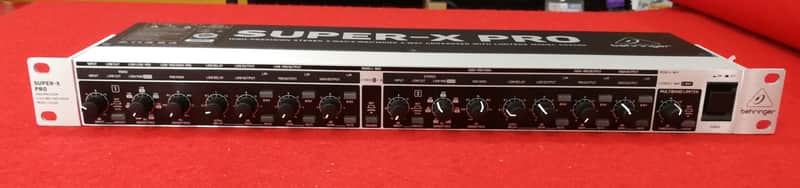 Behringer Super-X Pro CX3400 2/3-Way Stereo 4-Way Mono Crossover 2010s - Black image 1