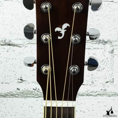 Yamaha FG-TA TransAcoustic Dreadnought Vintage Tint (#1134) image 6