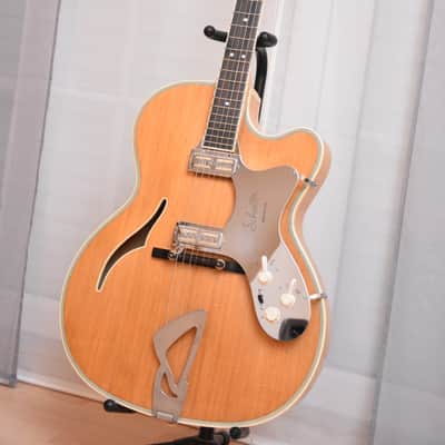 Artur Lang Standard – 1950s German Vintage Archtop Jazz Guitar / Gitarre image 4