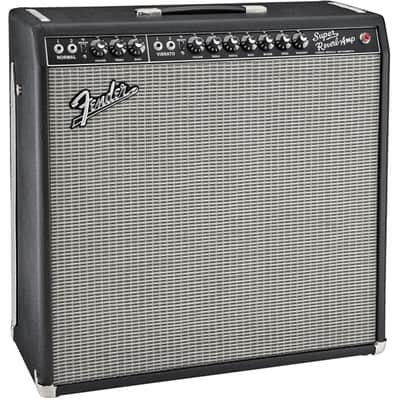Fender Vintasge Reissue '65 Super Reverb 4x10" 45-watt Tube Guitr Combo Amplifier image 2