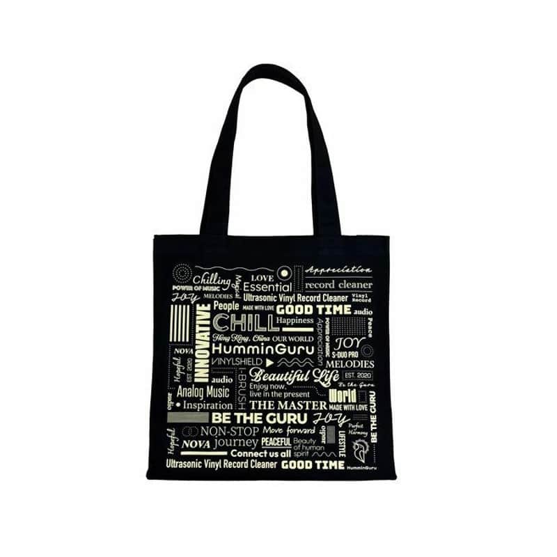 HumminGuru HumminGuru Vinyl Record Tote Bag Re