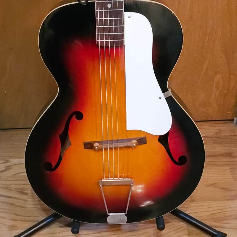 Silvertone Acoustic Guitar image 1