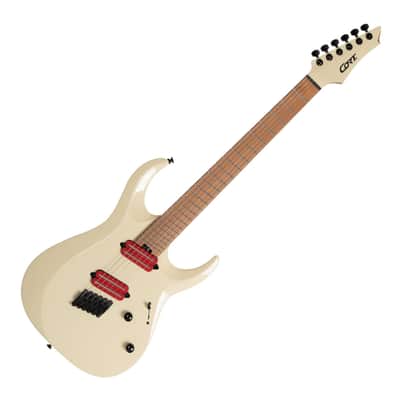 Cort X700 Mutility II Multi-Scale Electric Guitar - Military Beige image 2