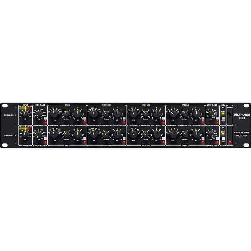 Drawmer 1961 2-Channel Vacuum Tube Equalizer image 1