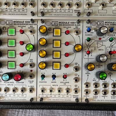 CMS Discrete Synthesizers ARP 2500 Eurorack Modular System with Tini-Jacks 2020 - Gray image 8