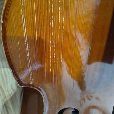 Johannes Kohr K54C 1995 3/4 carved bass image 10