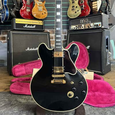 Gibson BB King "Lucille" Ebony 1991 Semi-Hollow Electric Guitar image 1