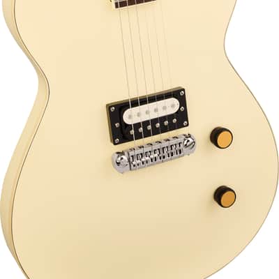 Gretsch Streamliner Jet 1 Pickup Laurel FB Vintage White image 3