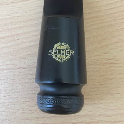 Vintage Pre-Soloist Era Selmer Paris Airflow B* Alto Saxophone Mouthpiece with Selmer Ligature and Cap image 2