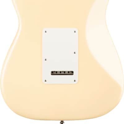 Fender Lincoln Brewster Stratocaster Electric Guitar, Maple Fingerboard, Olympic Pearl image 4