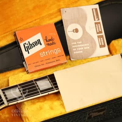 1957 Gibson Les Paul Custom Black w/original Bigsby + "Fretless Wonder" HANG TAG image 21
