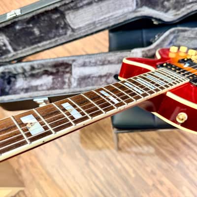 🔥GIBSON PICKUPS🔥 Epiphone Prophecy Les Paul Custom Plus GX~ Cherry Sunburst! Bild 20