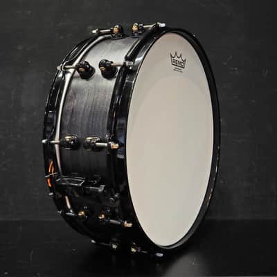 Pearl USED ​​MCCM1450S/B #1009 Music City Custom -USA Solid Maple Shell Snare Drums 14×5 [Raven Rally] image 4