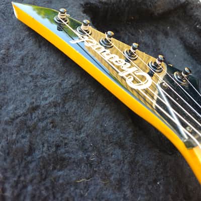 Charvel The Legend / Model 7 SS with Maple Fretboard 1986 - 1989 - Sunburst image 18