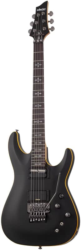 Immagine Schecter Demon-6 FR-S Aged Black Satin - 1