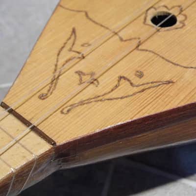 vintage Uzbek 2string muleberry dotar dutar dutor central Asia plucked folk instrument image 15