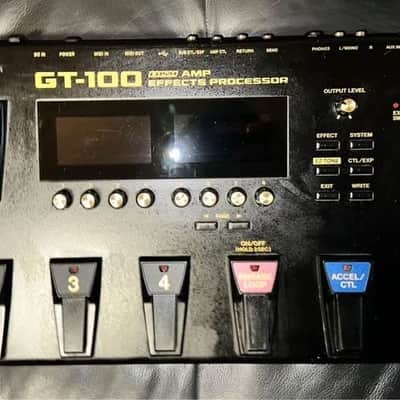 Boss GT-100 V2 COSM Amp Effects Processor Multieffetto image 4