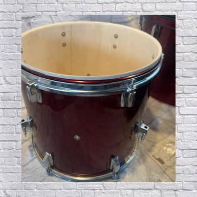 Pulse percussion Wine Red 16x15 Floor Tom image 6