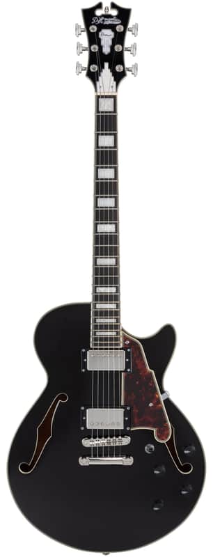 D'Angelico DAPSSBLF2NS Premier SS- Black Flake image 1