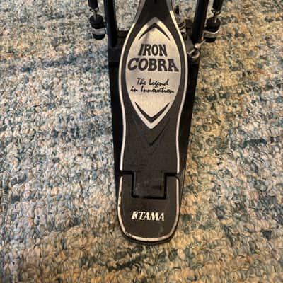 Tama HP900PWN Iron Cobra 900 Series Power Glide Double Bass Drum Pedal 2010s - Black/Chrome image 5