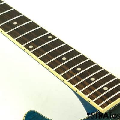Epiphone Les Paul Special Double Cut BODY + NECK AAA Maple Figured Ocean Water. image 7