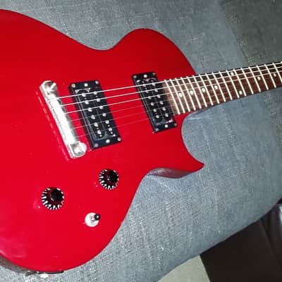 Rare Gibson "The Hawk" guitar - red image 2