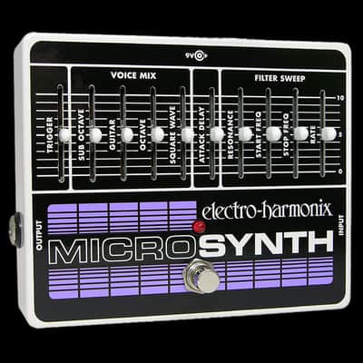 Electro-Harmonix Micro Synthesizer Analog Guitar Microsynth Pedal image 1