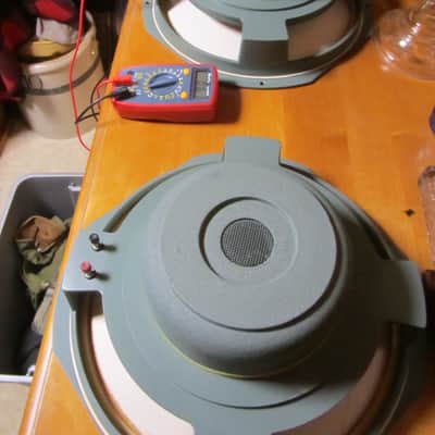 Heathkit/ JBL Lancer 99 12 in working woofers 1960s - no cabinet image 10