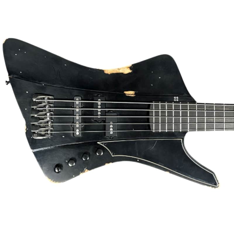 Sandberg "Forty Eight" Victor Brandt 5-String, Hardcore Aged Black w/ Ebony *8.5 Lbs., In Stock! image 1