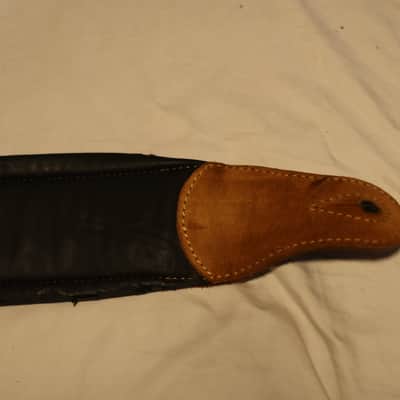 Iconic Leathers 3.25" Wide Brown Dual Padded Leather strap image 4